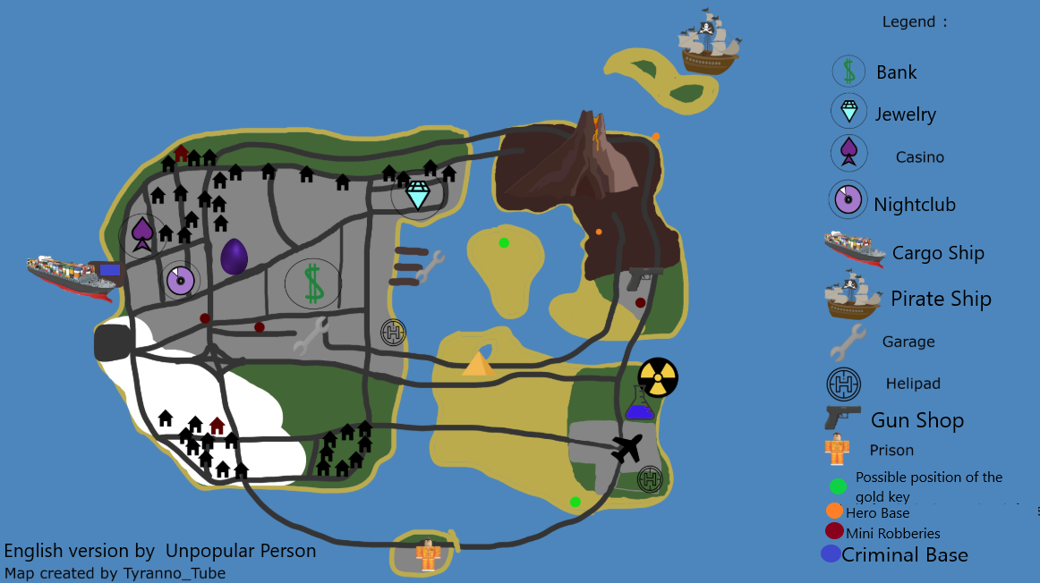 Treasure Map Mad City Roblox