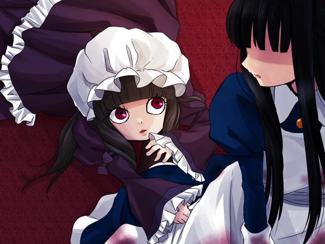 Image - Doll grabbing Aya's Leg.png  Mad Father Wiki 