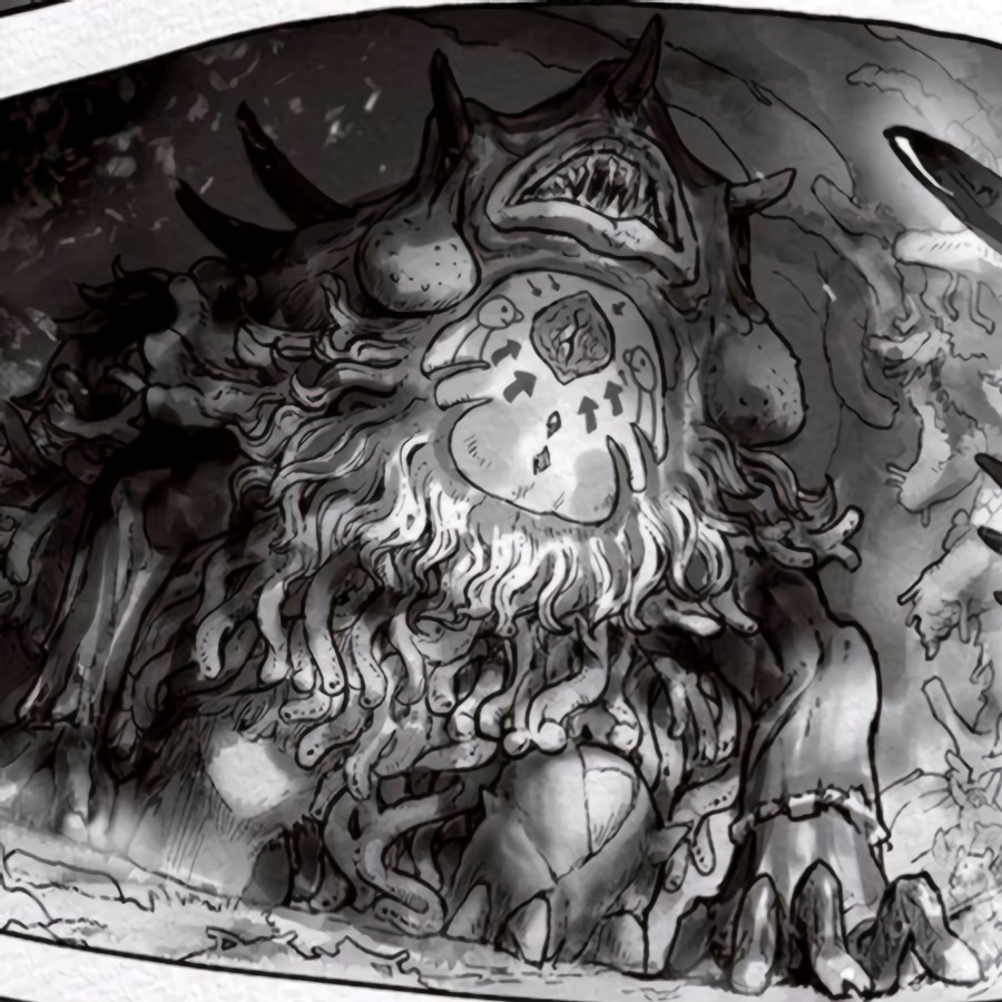 Манга темная бездна. Made in Abyss Manga. Созданный в бездне монстры.