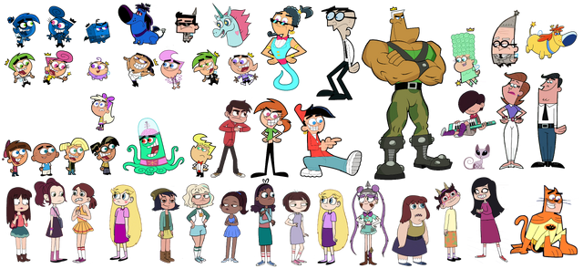 Image - Copia de fairly oddparents characters by fairlyoddfan-d4241wa ...
