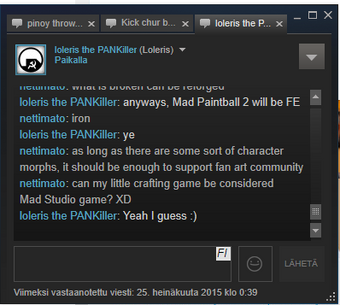 User Blog Nettimato Suddenly I Created Something Mad Studios Wiki Fandom - new chat voice 2 by mad studio roblox