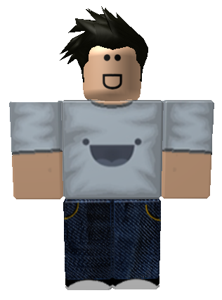 Roblox Character Black Hair