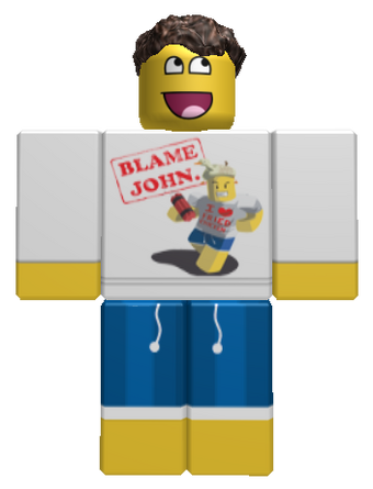 Blame John Shirt Roblox