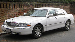 For Lincoln Town Car 2003-2011 SAA Chrome Mirror Covers