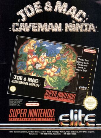 Joe Mac Caveman Ninja Magazines From The Past Wiki Fandom