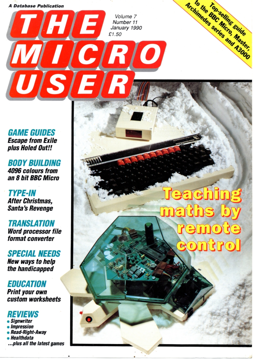 Micro User Vol7 No11 Magazines From The Past Wiki - 