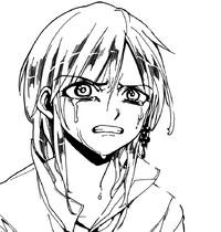 Titus crying