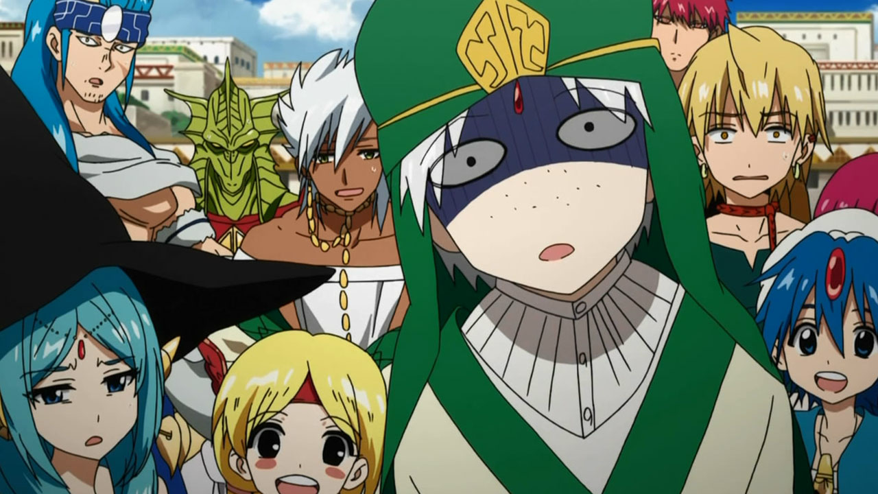 Magi the labyrinth of magic sinbad team