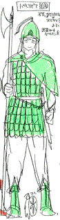 Partevia's soldier costume