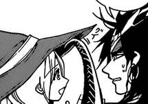 Yunan and Sinbad interacting