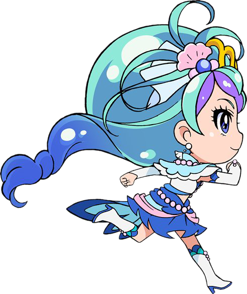 Image Go Princess Pretty Cure Cure Mermaid Chibi Posepng Magical Girl Mahou Shoujo 魔法少女 8857