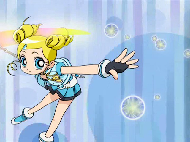 Image - Powerpuff Girls Z Bubbles using her upgraded attack.jpg ...