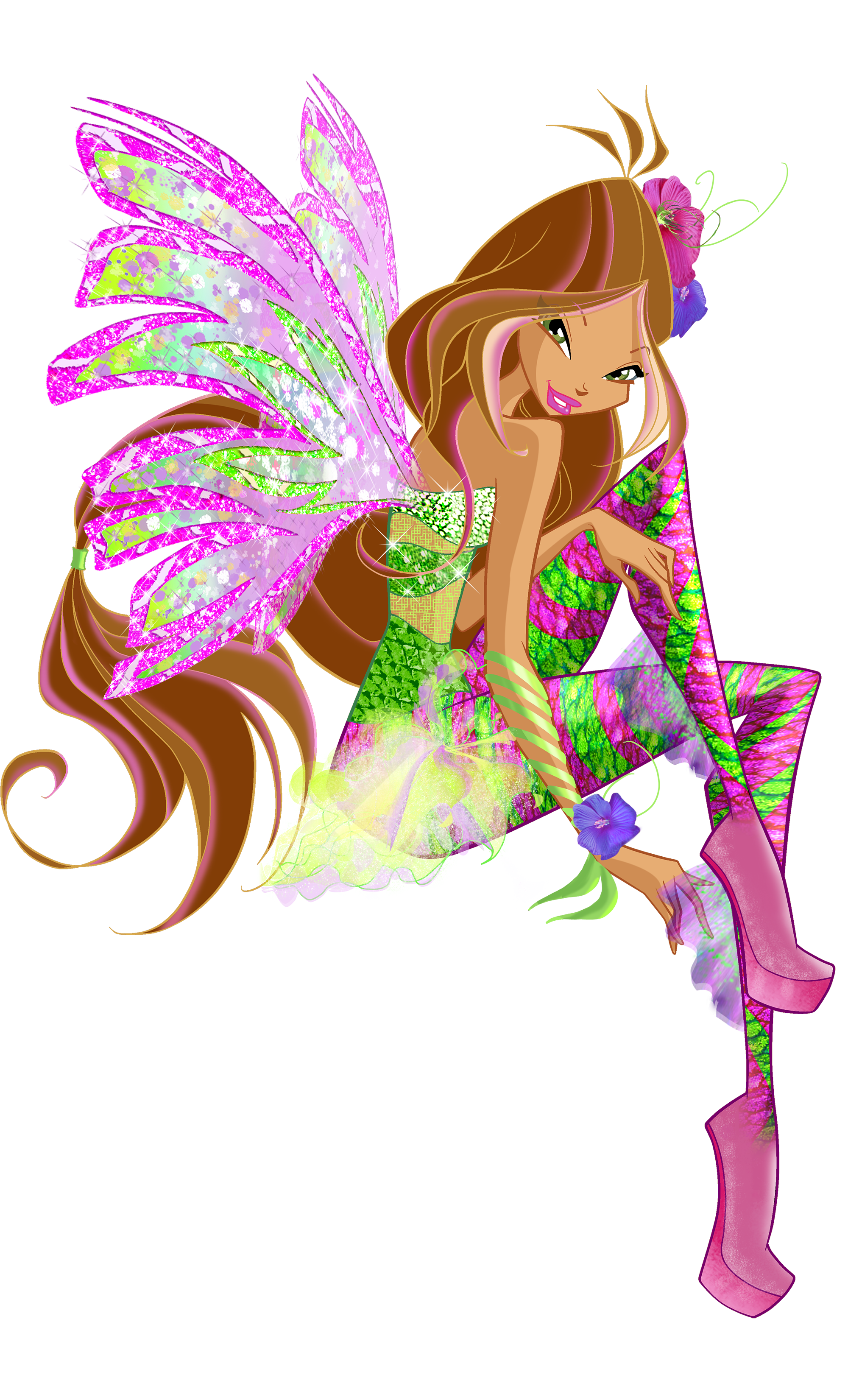 Image - Winx Club Flora Sirenix pose5.png | Magical Girl (Mahou Shoujo ...