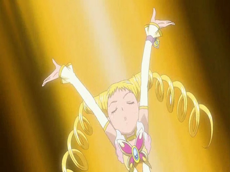 Image Yes Pretty Cure 5 Cure Lemonade In Her Transformation Magical Girl Mahou Shoujo 5782