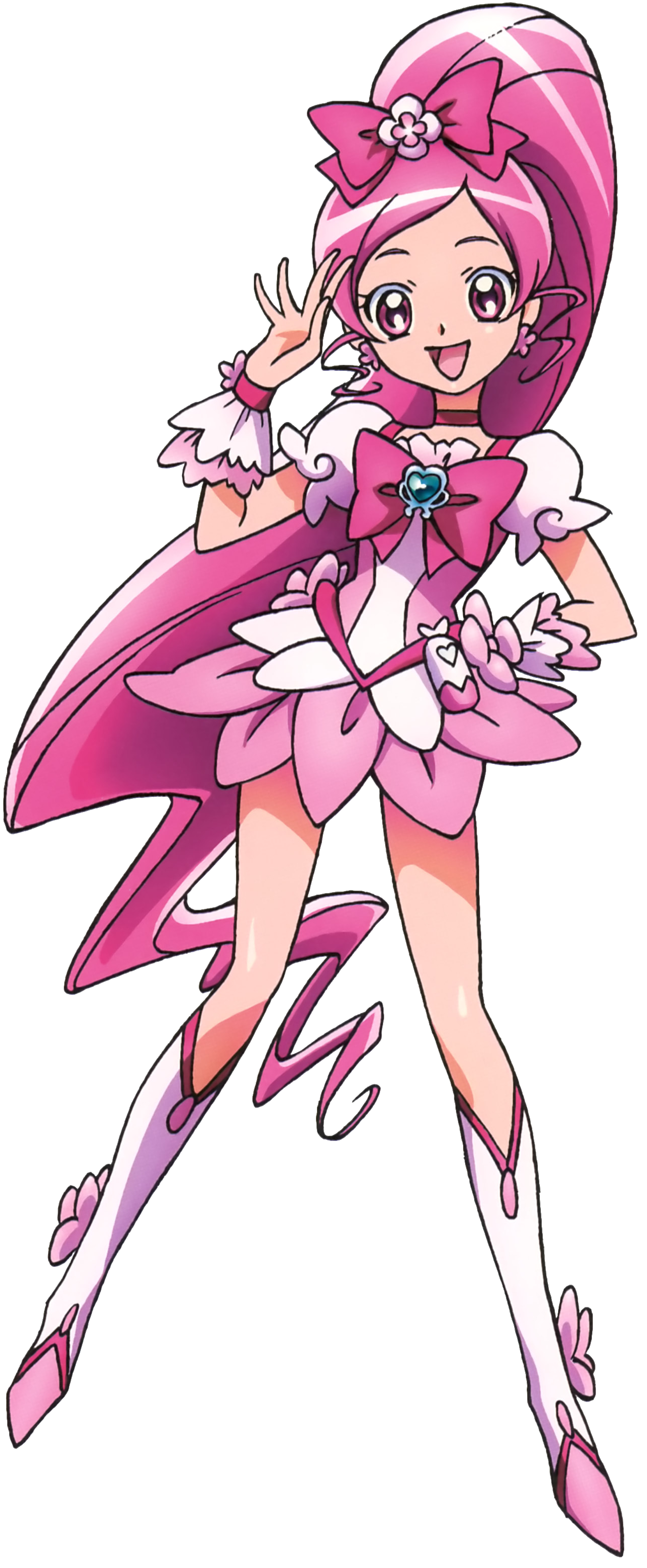 Image Pretty Cure All Stars Dx2 Cure Blossom Posepng Magical Girl Mahou Shoujo 魔法少女 0932