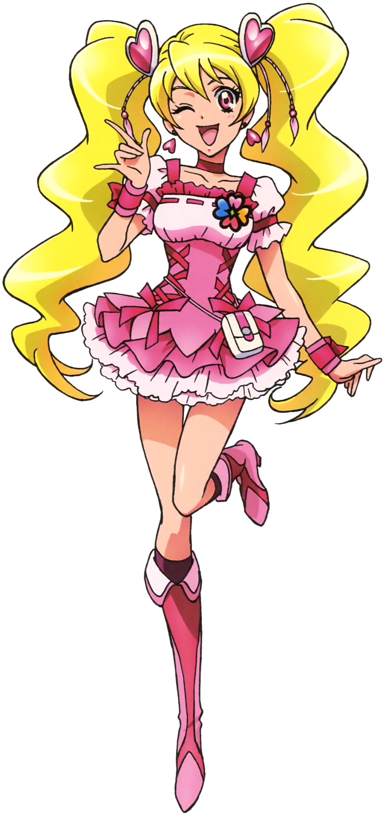 Image - Pretty Cure All Stars DX2 Cure Peach pose.png | Magical Girl ...