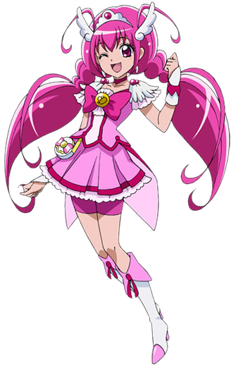 Image - Smile Pretty Cure! Movie Cure Happy pose.png | Magical Girl ...