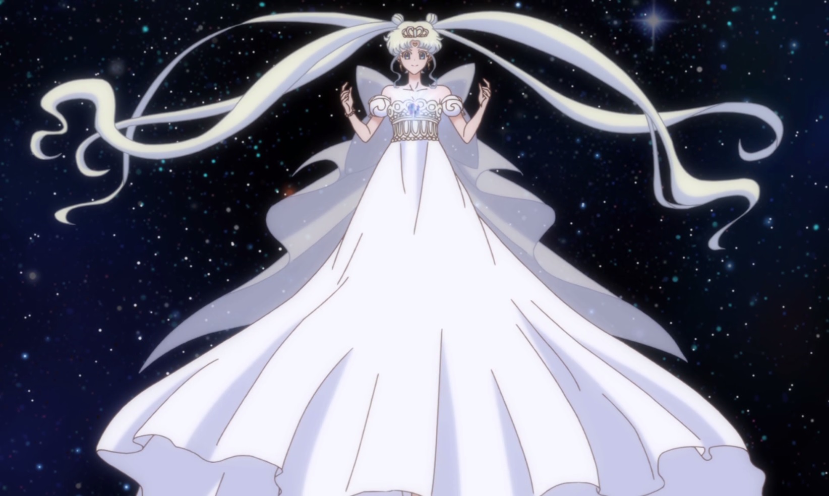 neo queen serenity holy silver crystal