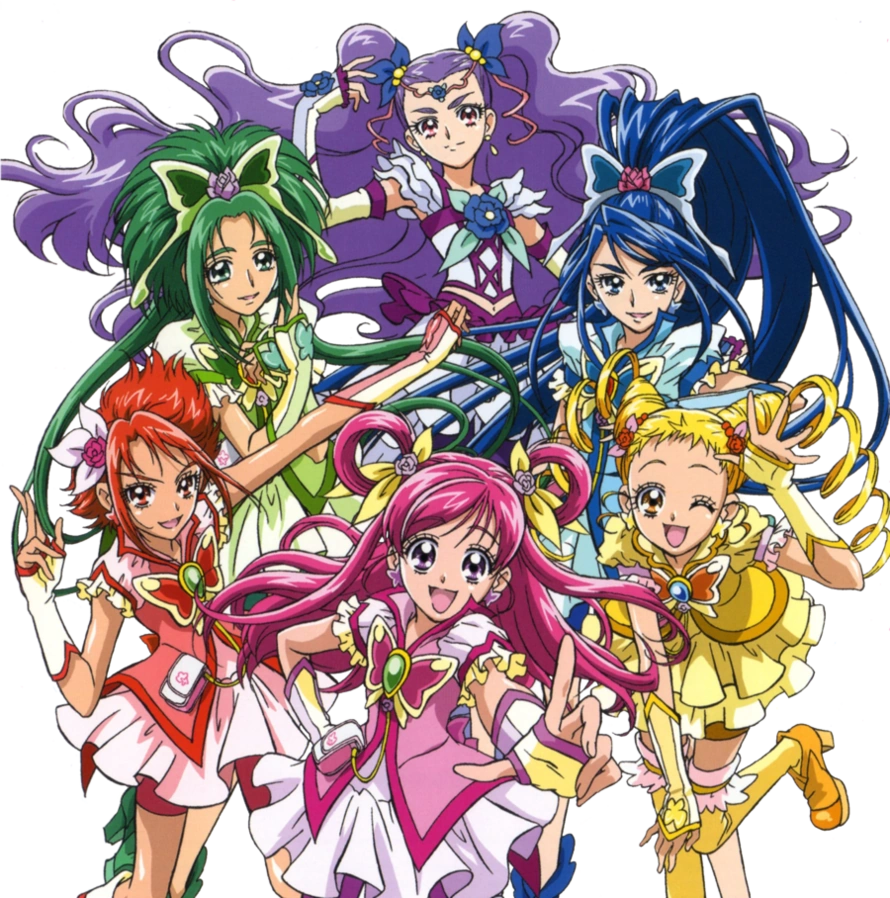 Image Pretty Cure 5 GoGo Group3 png Magical Girl Mahou Shoujo