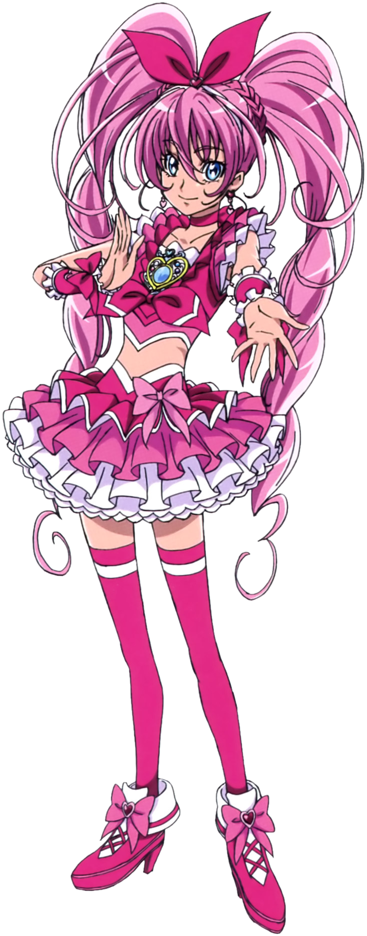 Image Suite Pretty Cure Cure Melody Pose5png Magical Girl Mahou Shoujo 魔法少女 Wiki