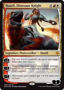 Huatli, Dinosaur Knight