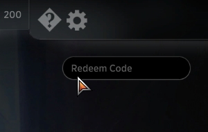 Redeem code