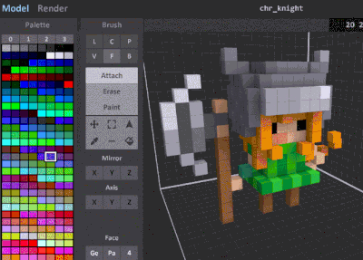 Interface 0.99.5a brush-face pa su example