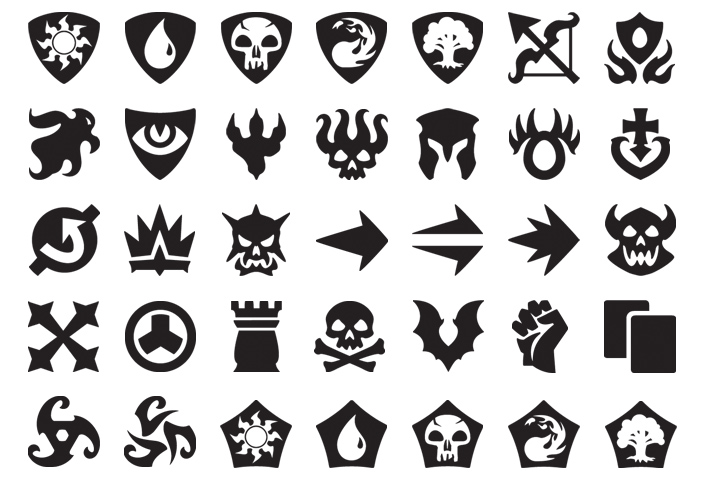 Magic The Gathering Symbols - Dota Blog Info