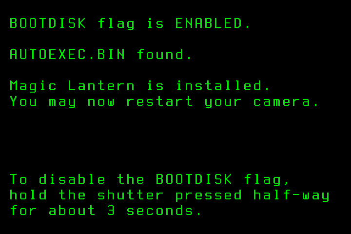 unified install magic lantern firmware wiki fandom powered by wikia canon low level format