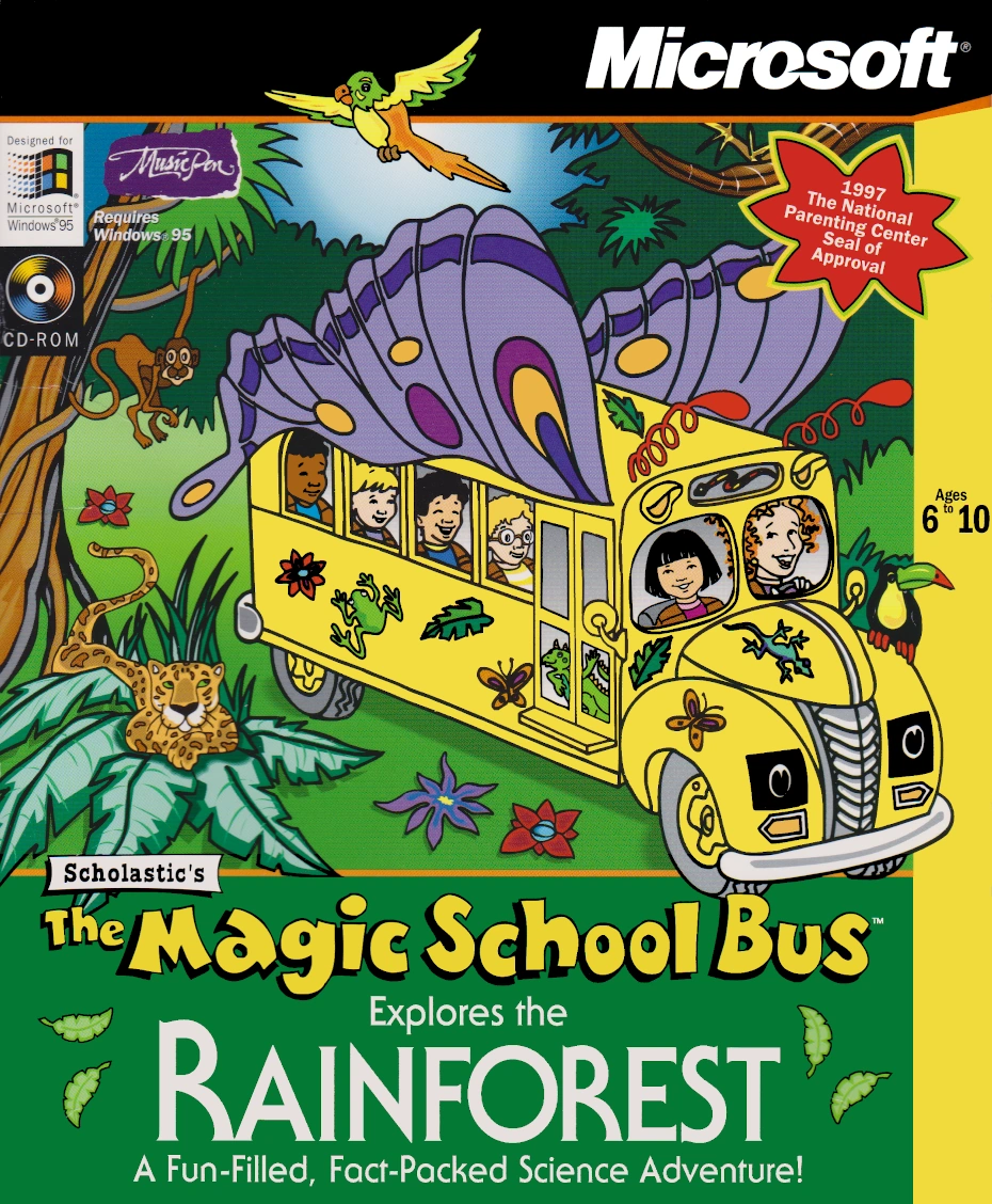 The Magic School Bus Explores The Rainforest The Magic
