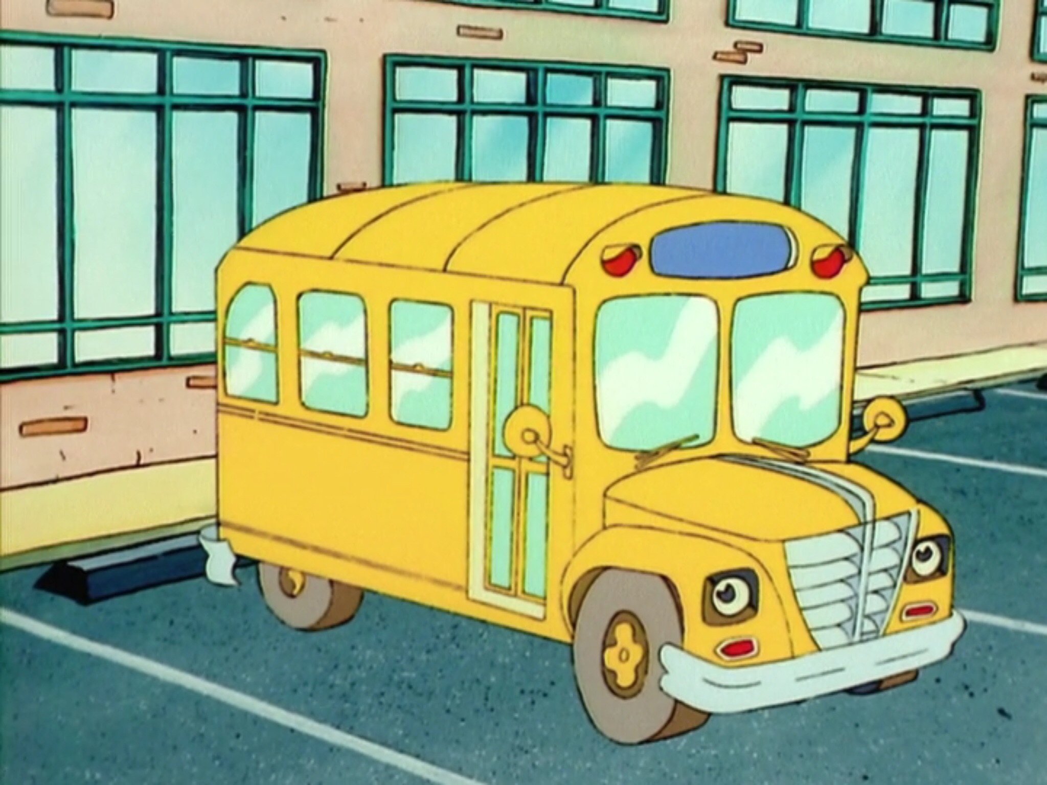 Волшебный школьный автобус мультсериал