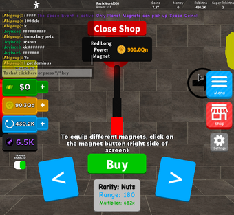 Magnets Magnet Simulator Wiki Fandom - bad guy simulator 2x multiplier roblox