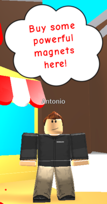 Antonio Magnet Simulator Wiki Fandom - discuss everything about roblox magnet simulator wiki fandom