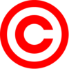 Red copyright