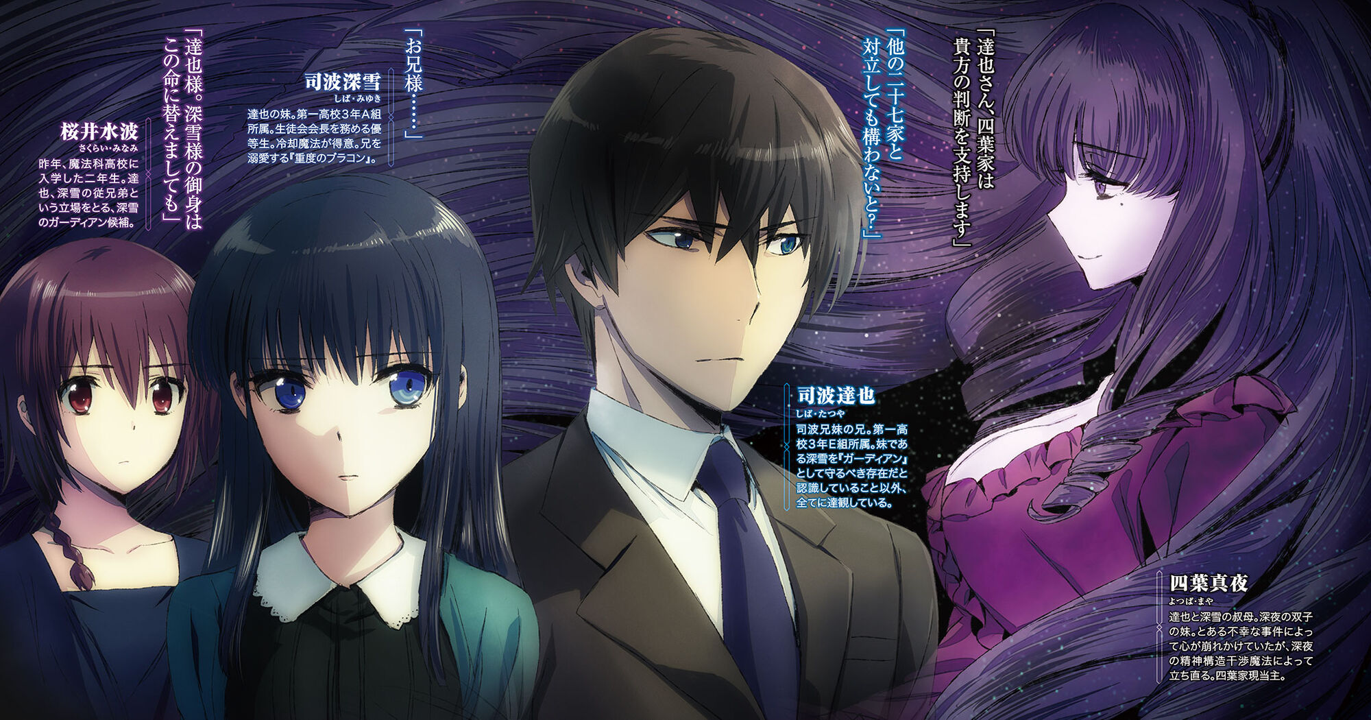 Image - Vol22-LN-Page005-007.jpg | Mahouka Koukou no Rettousei Wiki