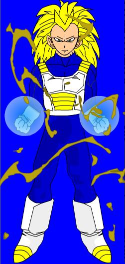 Ethan in Super Saiyan 3