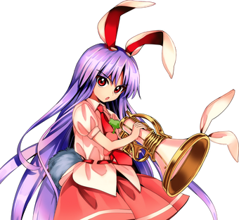 Psonic X Touhou Reisen Udongein Inaba Making The Crossover