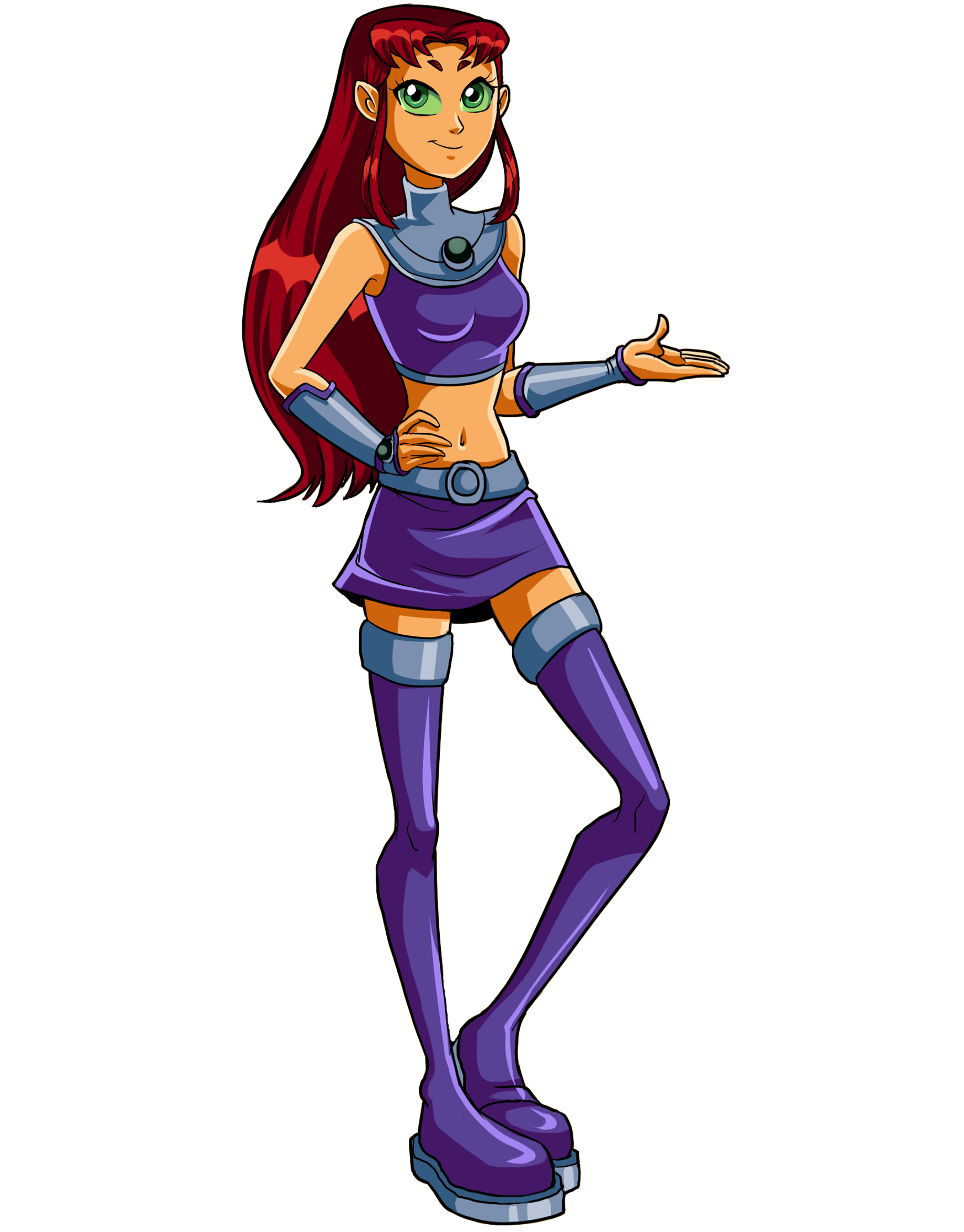 Starfire Png By Hannah 01 On Deviantart