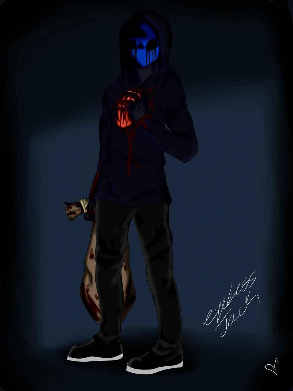 Creepypasta The Fighters Eyeless Jack Making The Crossover Wiki