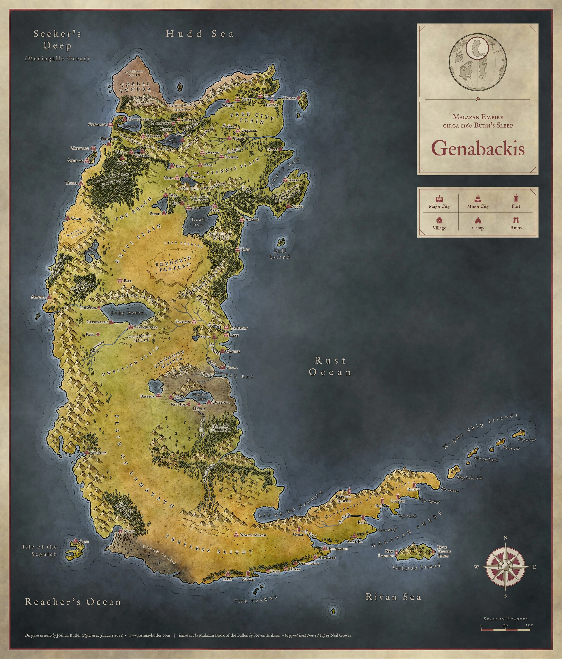 Genabackis | Malazan Wiki | Fandom