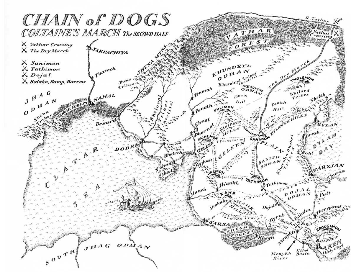 the chain of dogs