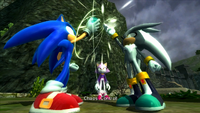 Chaos Control Silver-Sonic