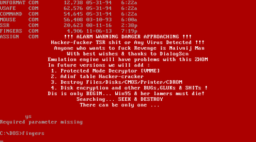 Ssr detect virus