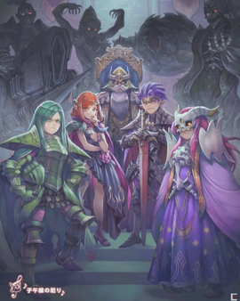 Secret of Mana Remake - Emperor Vandole and his generals