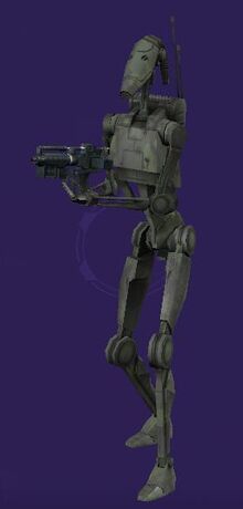 the mandalorian super battle droid
