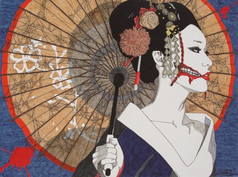 Légende Urbaine Japonaise La Femme Au Sourire Fendu Kuchisake-onna | Wiki Manga-encyclopédie | Fandom