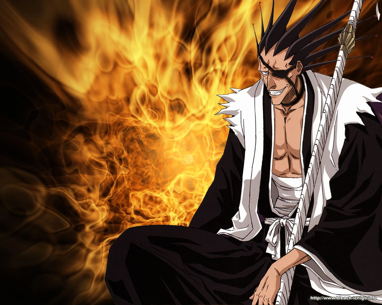 Zaraki Kenpachi Wiki Mangaka art FANDOM powered by Wikia