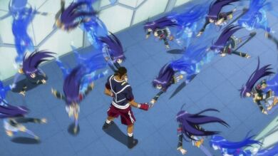 Medaka uses the bunshin technique