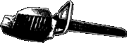 Weapons red chainsaw