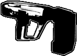 Weapons blue nailgun